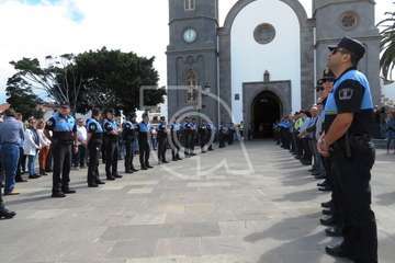 Telde da su último adiós al cabo Rubén Rivero (Foto TA)